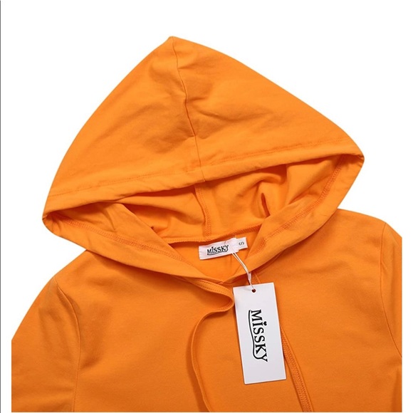 Orange Bodycon Dress - Picture 3 of 3